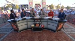 The ESPN College GameDay crew live from Indiana ahead of the undefeated Hoosiers' game against Washington.